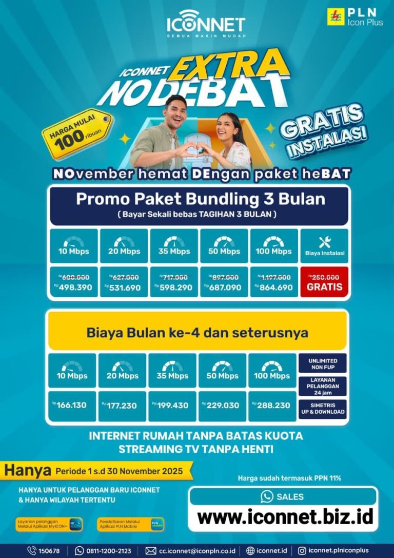 Promo Bulan November Jawa Barat
